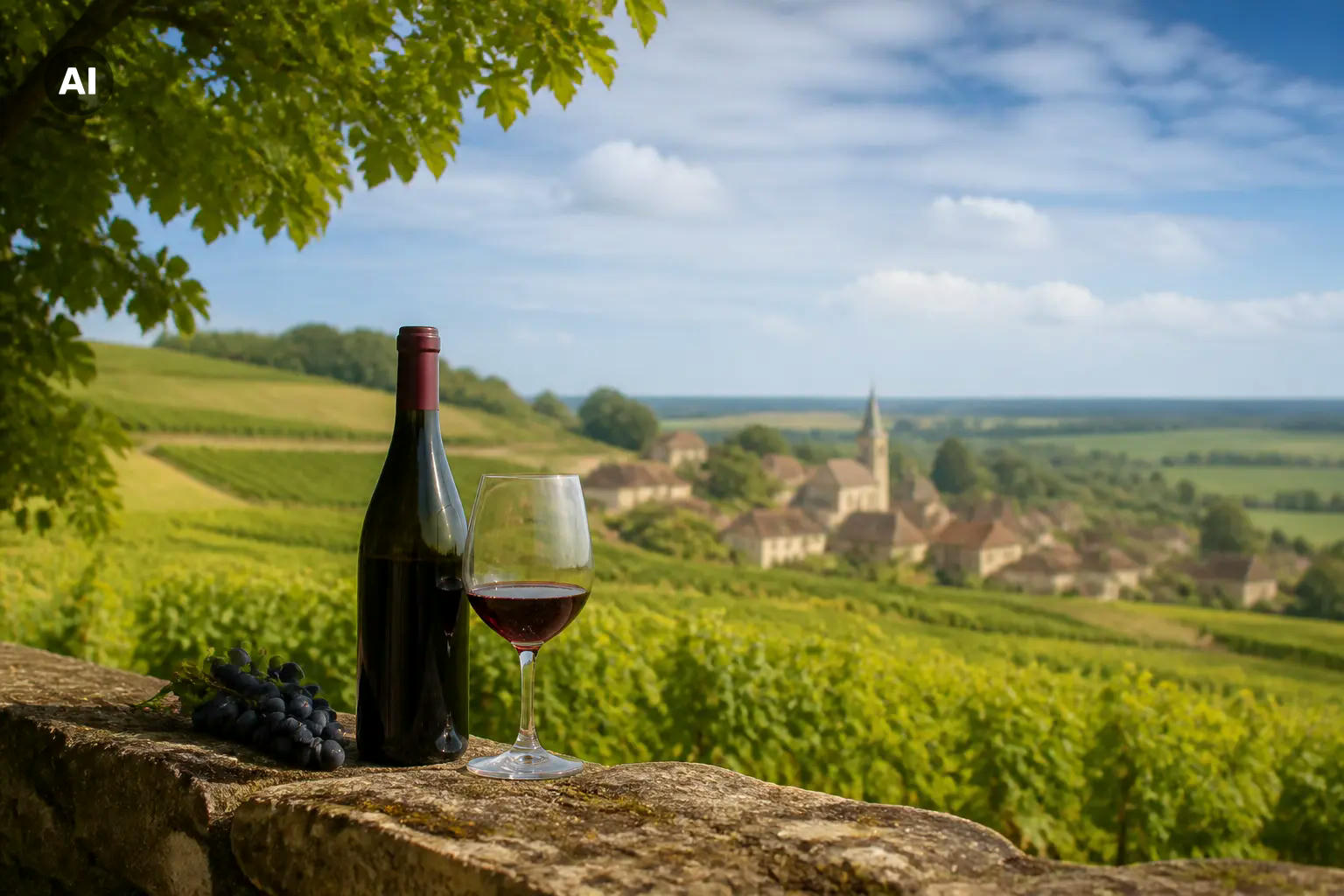 Udforsk den rige arv bag Bourgogne-vine